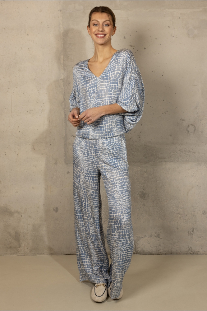 MANNING PANTS AT94 09222 116 882 CROC PRINT